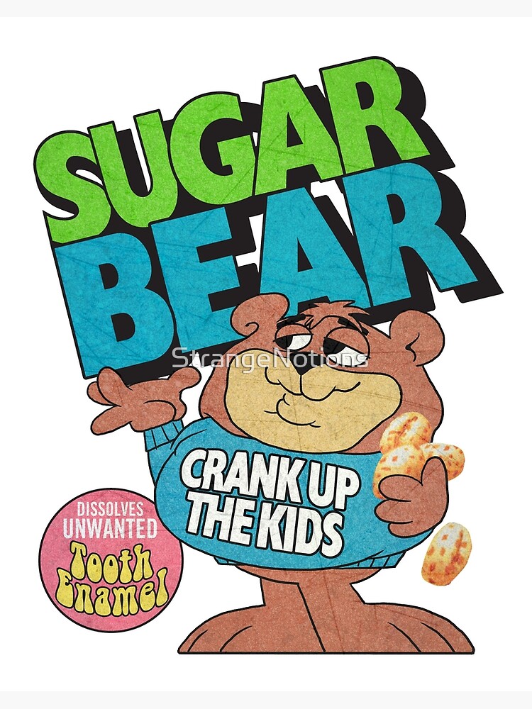 Sugar Bear The Diabetes Version Super Sugar Crisp Cereal Bear Mascot Character Sugar Bear The Diabetes Version Super Sugar Crisp Cereal Bear Mascot Character