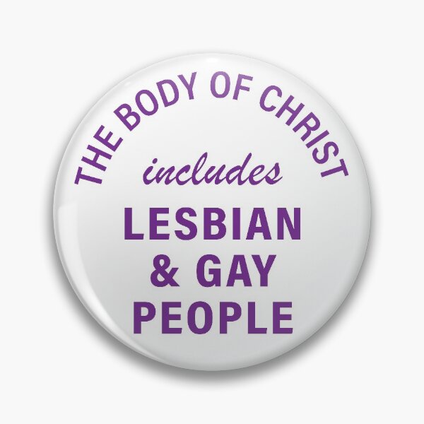 Item preview, The body of Christ includes lesbian and gay people designed and sold by wlwirl.