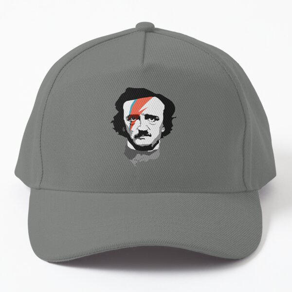 Edgar Allan Poe - Head Only (Starman makeup) Baseball Cap