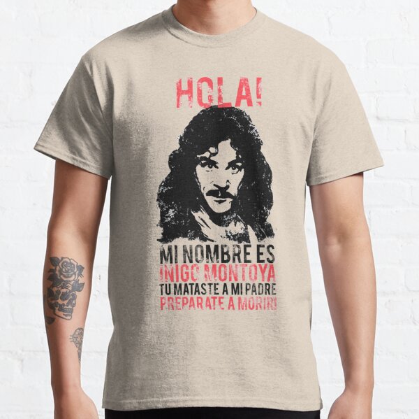 Mi Nombre ES Inigo Montoya Vintage Shirt Princess Lovers Bride Fan Movie T  Shirt| AliExpress | Green Inigo Montoya Princess Bride T-shirt #jlf |  