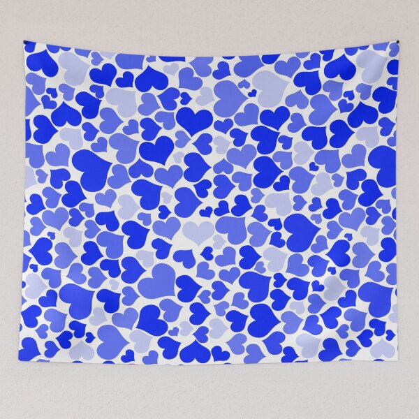 Item preview, Shapes and Hearts Pattern Bed Sheet or Frock Design 2 designed and sold by PodiShawna.