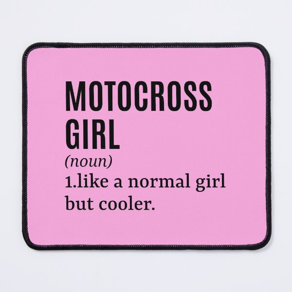 Item preview, Motocross Girl - Motocross Rider Funny Quote designed and sold by MountainD.