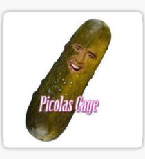 Picolas Cage Sticker
