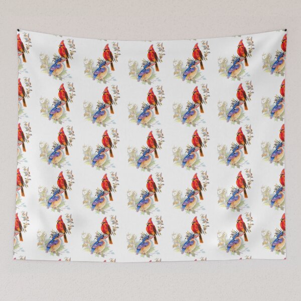 Item preview, Couple Cardinal Birds designed and sold by Streetshop79.