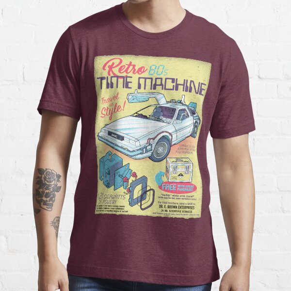 Retro Time Machine Essential T-Shirt