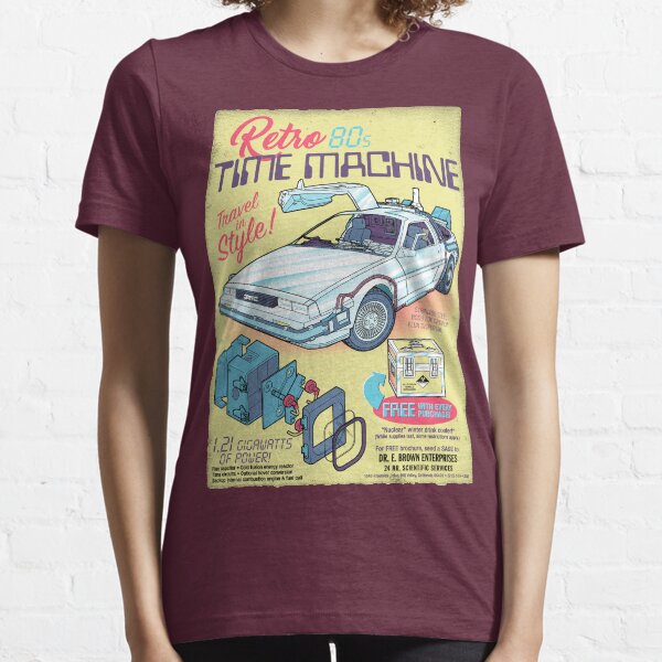 Retro Time Machine Essential T-Shirt