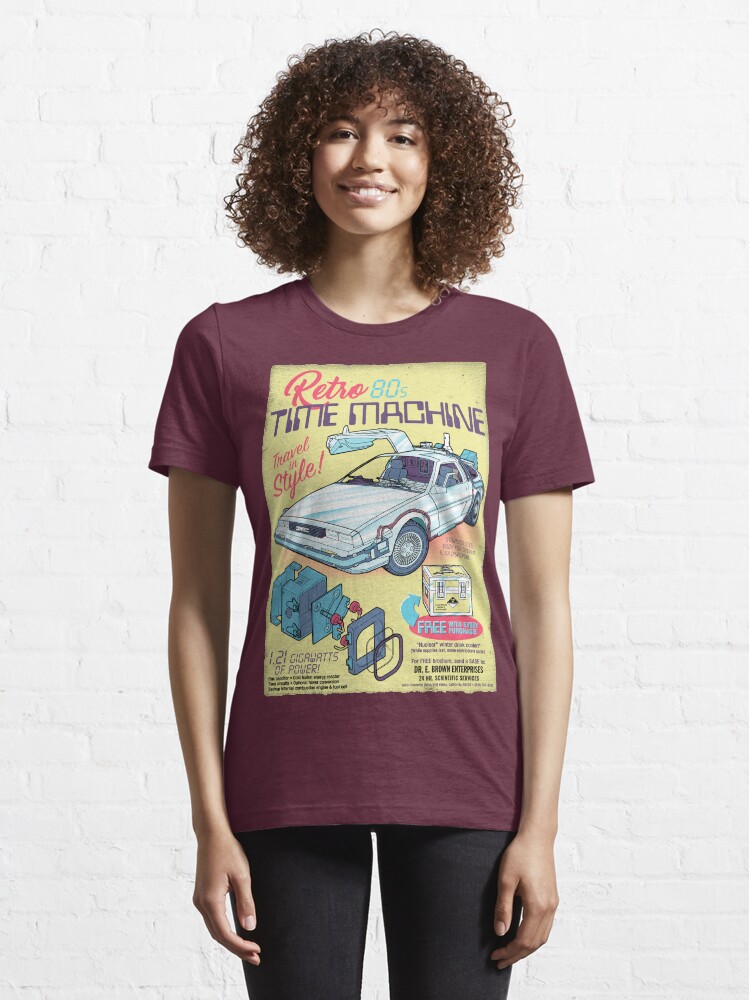 Alternate view of Retro Time Machine Essential T-Shirt