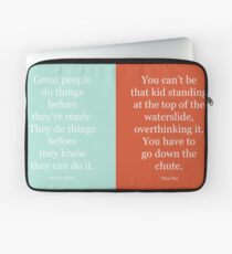 Be Brave: Tina and Amy Laptop Sleeve