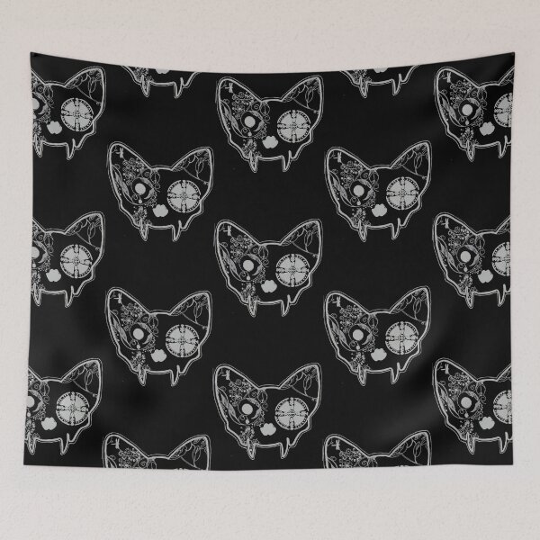 Item preview, Sugarskull cat  designed and sold by Ifeanyichukw.