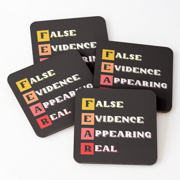 Item preview, FEAR FALSE EVIDENCE APPEARING REAL designed and sold by jmed70.