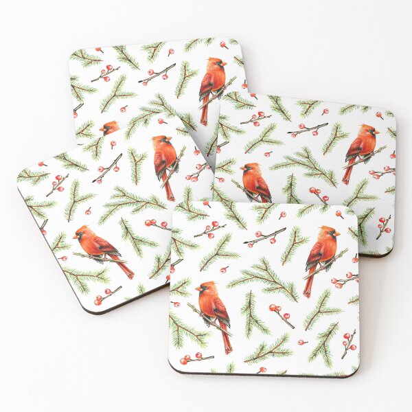 Item preview, Cardinal Christmas Tree designed and sold by Streetshop79.