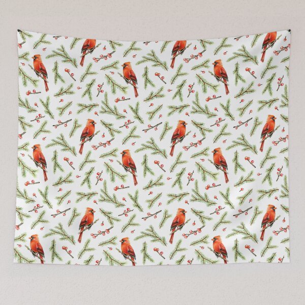 Item preview, Cardinal Christmas Tree designed and sold by Streetshop79.