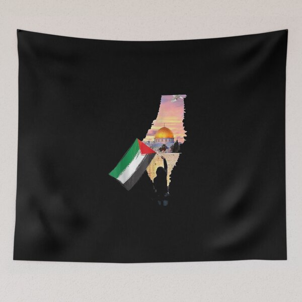 Item preview, Free Palestine Map Flag Jerusalems Cityupport Gaza designed and sold by RianJamessya.