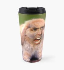 Nicolas Cage/Rabbit Travel Mug