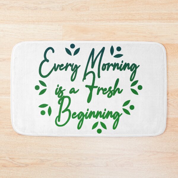 Item preview, Every Morning is a Fresh Beginning designed and sold by SuperCutsTshirt.