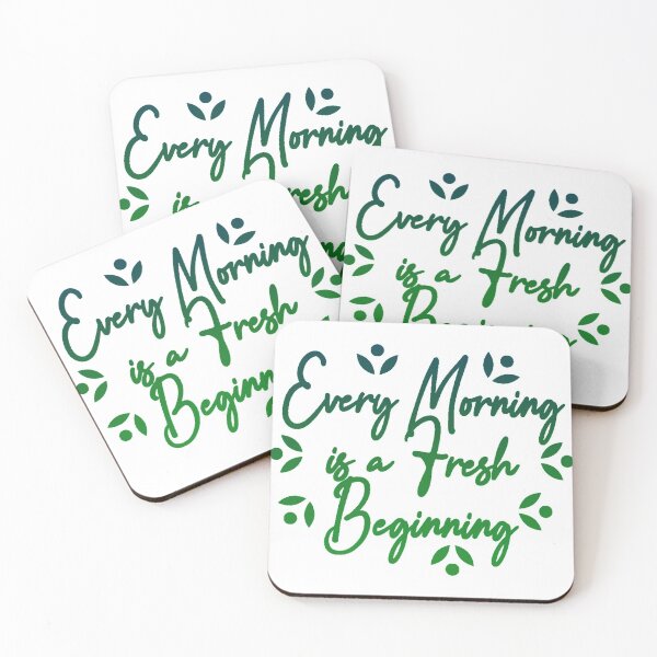 Item preview, Every Morning is a Fresh Beginning designed and sold by SuperCutsTshirt.