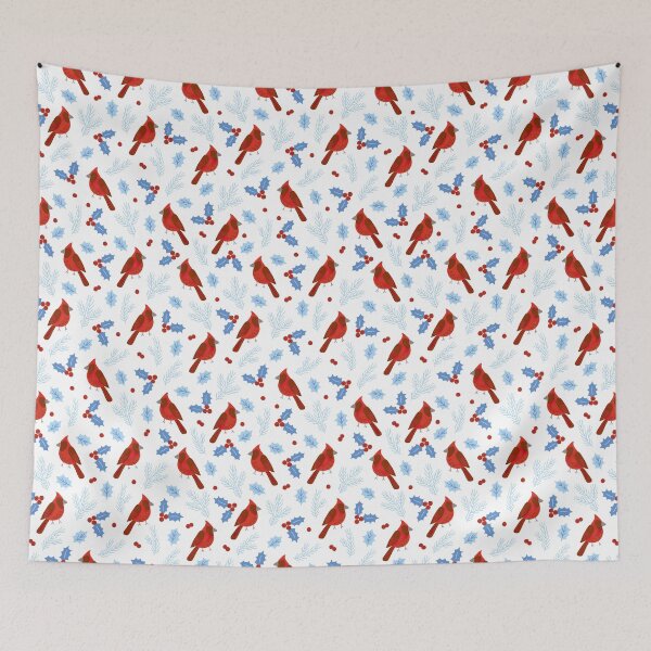 Item preview, Cardinals Winter Pattern designed and sold by Streetshop79.