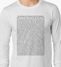 bee movie Long Sleeve T-Shirt