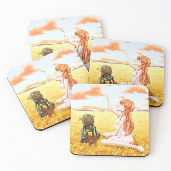 Item preview, girl and robot art designed and sold by oemribon.