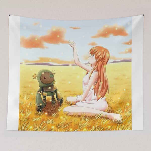 Item preview, girl and robot art designed and sold by oemribon.