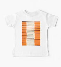 Book Spine Graphic Shirt Baby Tee