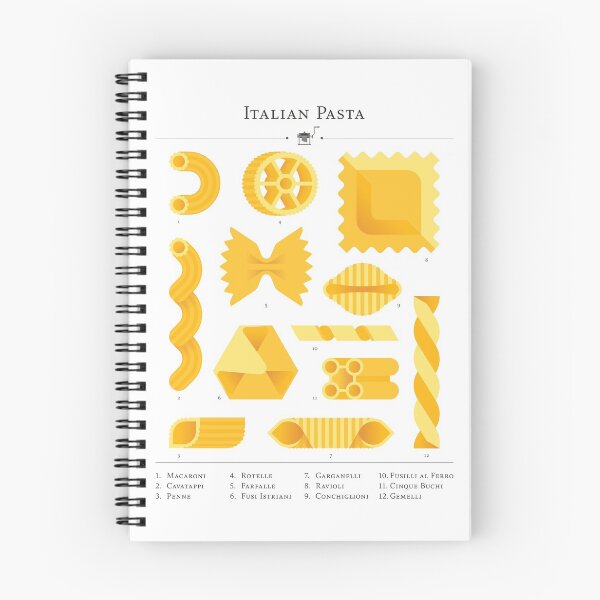 Item preview, Italian Pasta 1 Yellow/White designed and sold by Christopher Dina.