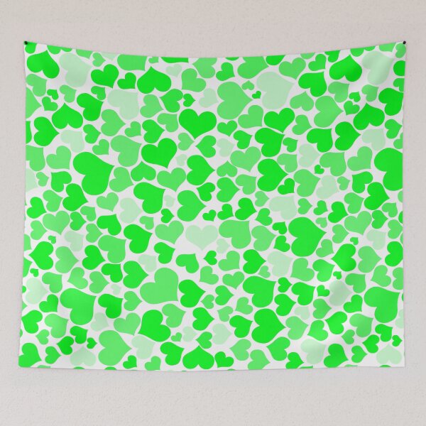 Item preview, Shapes and Hearts Pattern Bed Sheet or Frock Design 7 designed and sold by PodiShawna.