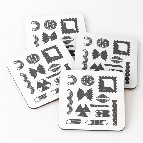 Item preview, Italian Pasta 1 Black/White designed and sold by Christopher Dina.