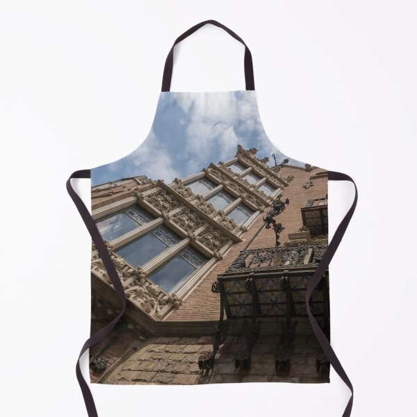 Item preview, Barcelona Passeig de Gracia Architecture - Ornate Bay Windows and Azulejo Tile Balconies designed and sold by Georgia Mizuleva.