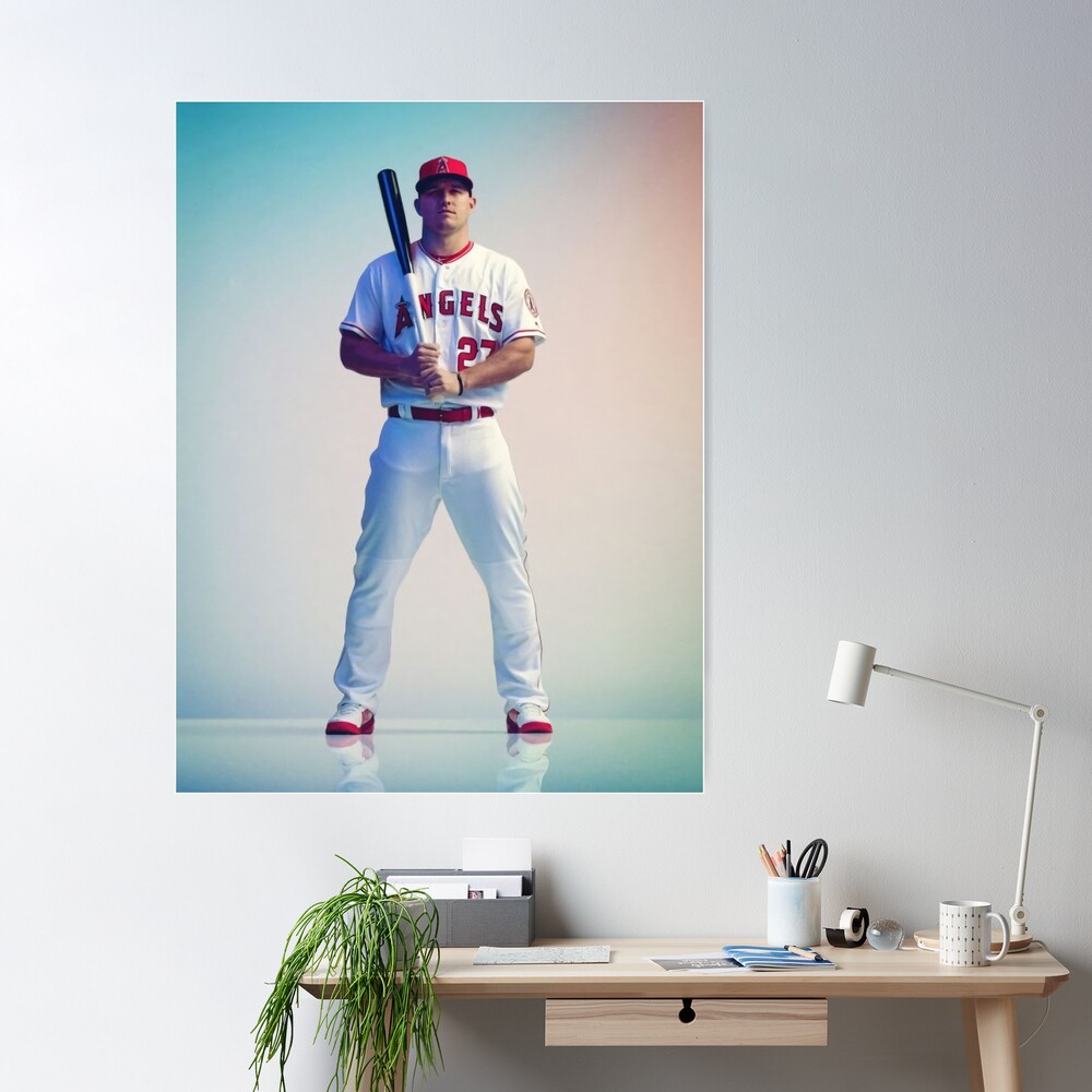 MT27 Mike Trout LA Angels/Design For Fans Poster for Sale by