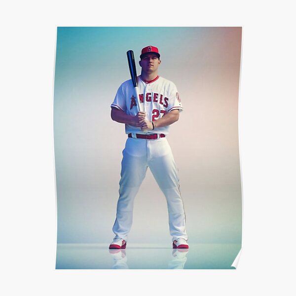 Mens MLB Mike Trout #27 Los Angeles Angels of Anaheim Cool