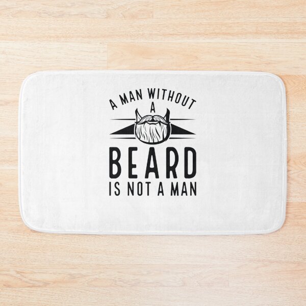 Item preview, A Man Without A Beard Is Not A Man T-ShirtA Man Without A Beard Is Not A Man designed and sold by LuluLittleItaly.