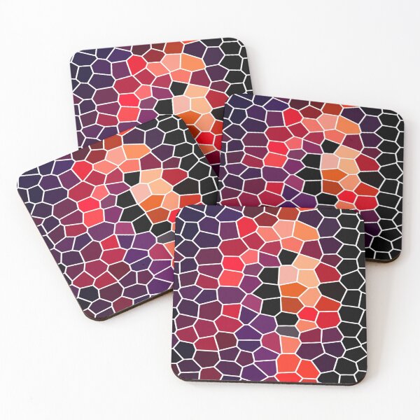 Item preview, Abstract Checks Shapes Pattern Bed Sheet or Frock Design 9 designed and sold by PodiShawna.