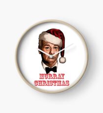 bill murray christmas Clock