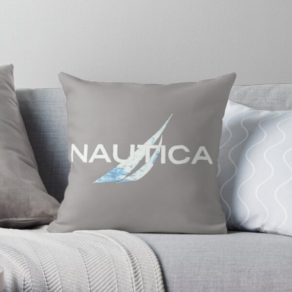 nautica logo pillows