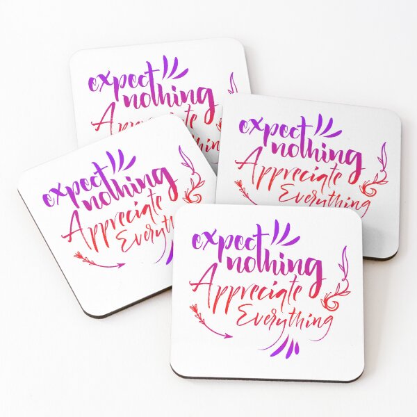 Item preview, Expect Nothing Appreciate Everything designed and sold by SuperCutsTshirt.
