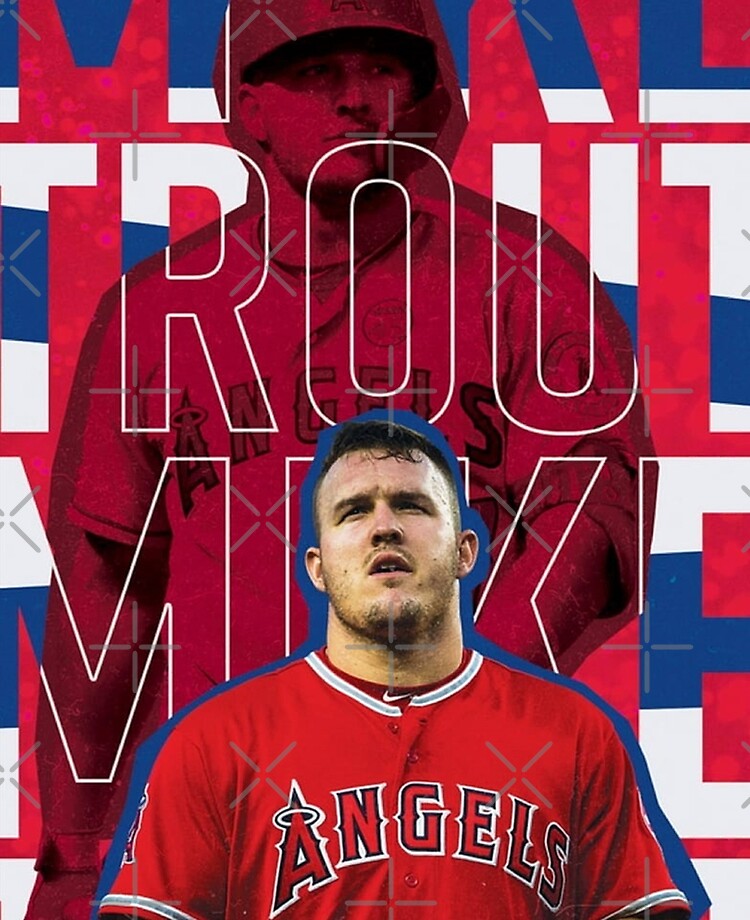 Mike Trout Graphic T-Shirt for Sale by baseballcases