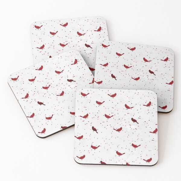 Item preview, Little Cardinal Bird Pattern designed and sold by Streetshop79.