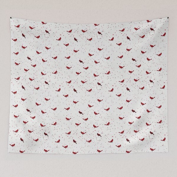 Item preview, Little Cardinal Bird Pattern designed and sold by Streetshop79.
