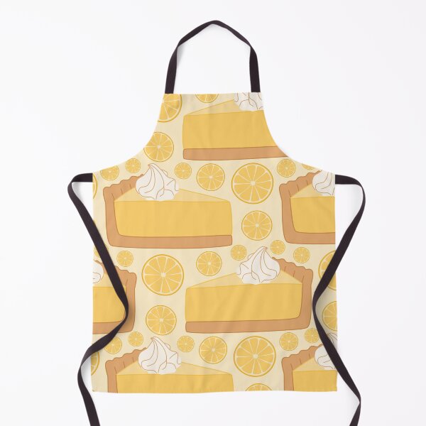 Item preview, Lemon Meringue Pie Slice Pattern Light Yellow designed and sold by cashewdays.
