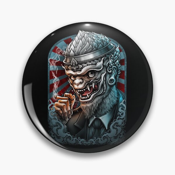 Item preview, winya no.133-3 The Monkey King Hanuman ink  designed and sold by Ifeanyichukw.
