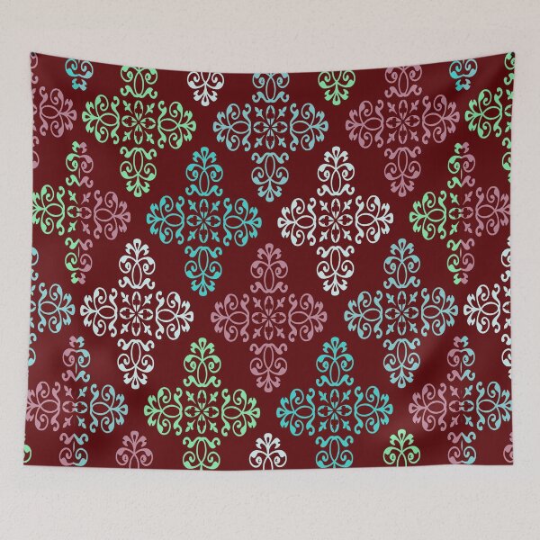 Item preview, Batik Bathik Pattern Bed Sheet or Frock Design 82 designed and sold by PodiShawna.