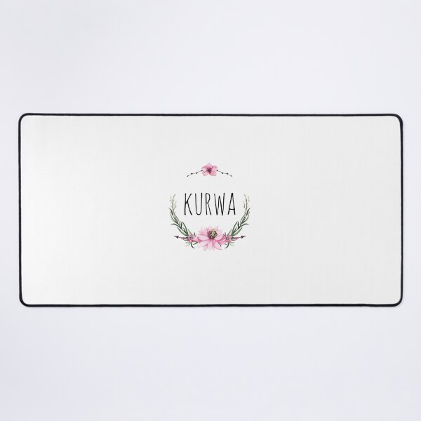 Item preview, Kurwa Funny Polish Language Poland designed and sold by BlueBerry-P.