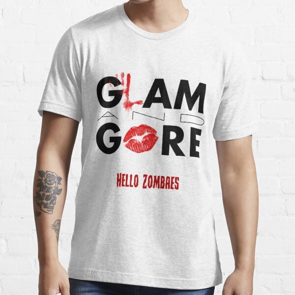 Glam and Gore Merch Hello Zombaes Essential T-Shirt