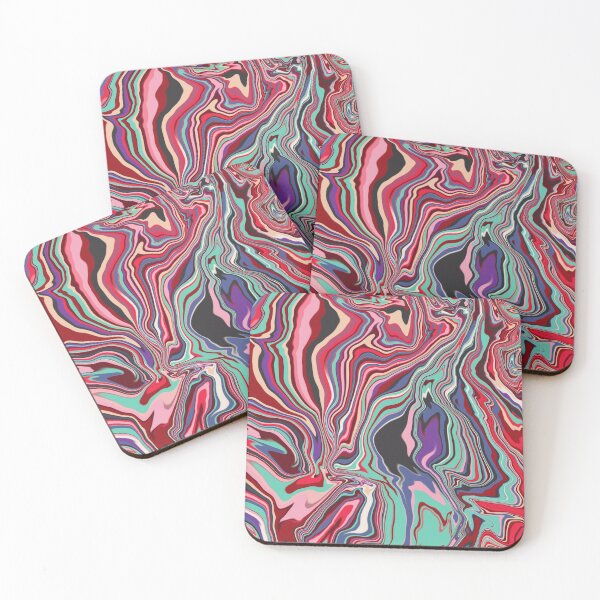 Item preview, Marble family | liquid pour | marble art designed and sold by Amanda Ozga.