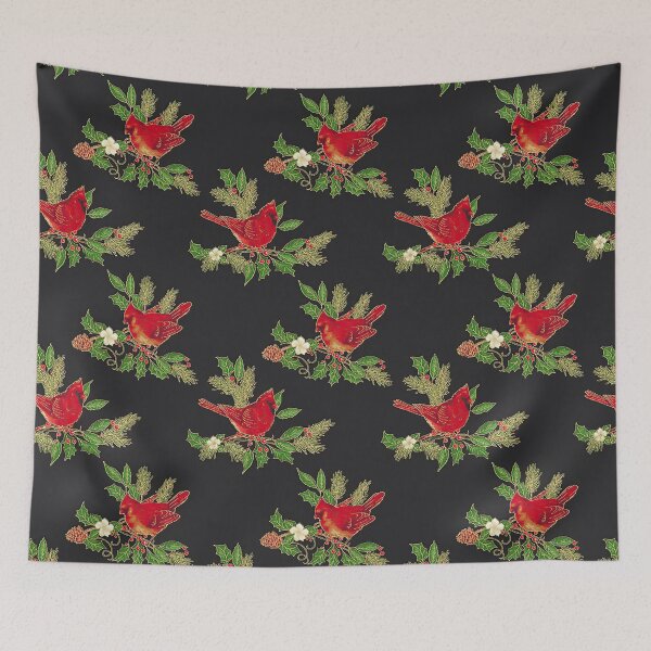 Item preview,  Cardinals On Pine Tree designed and sold by Streetshop79.