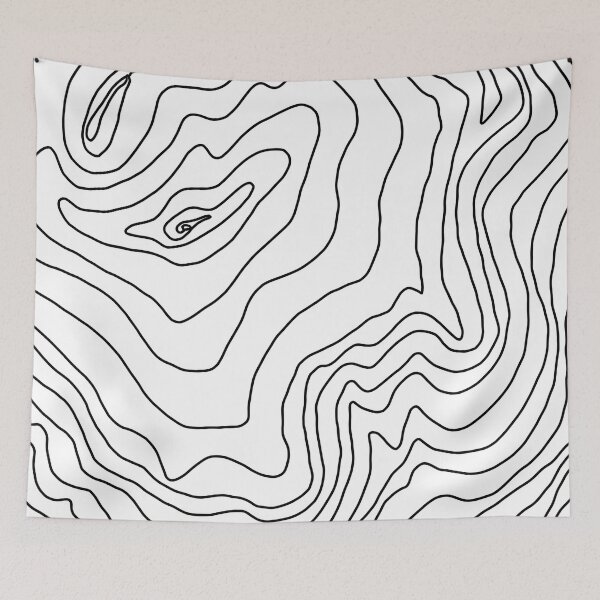 Item preview, Minimal Black White line art Modern Design designed and sold by InovArtS.