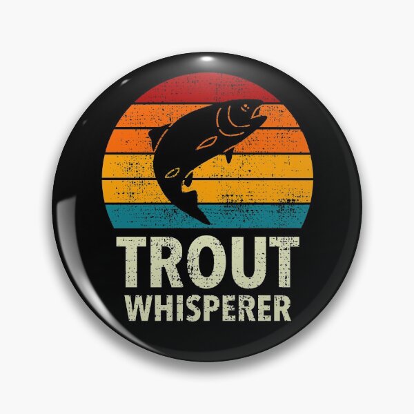 Item preview, Retro Rainbow Trout Sport Fly Fishing And Angling Space designed and sold by JokeGysen.