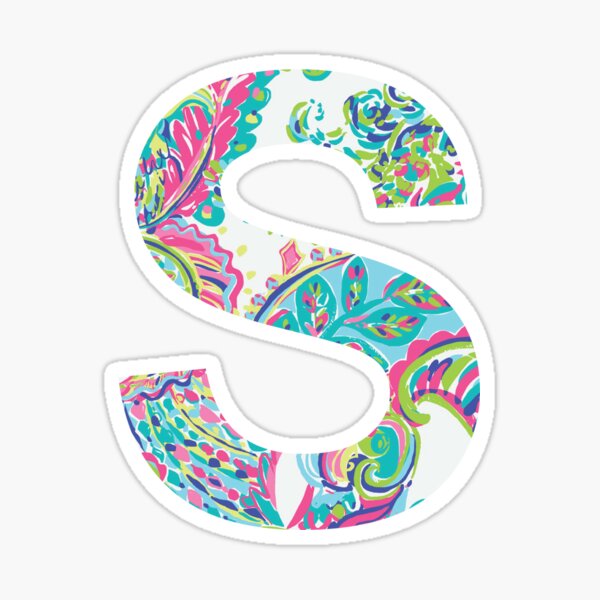 Letter S Sticker