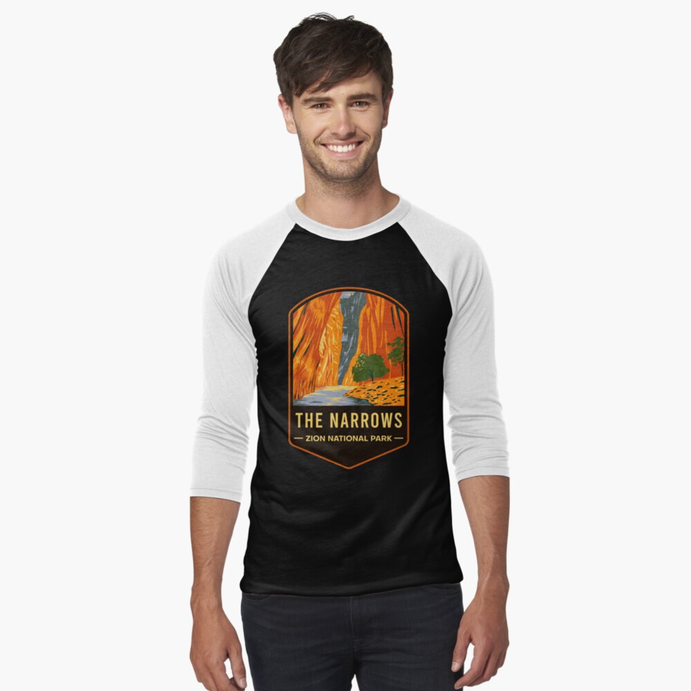Vista previa del artículo con la obra «Camiseta ¾ estilo béisbol», diseñado y vendido por JordanHolmes.